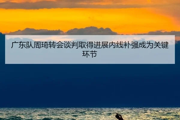 广东队周琦转会谈判取得进展内线补强成为关键环节