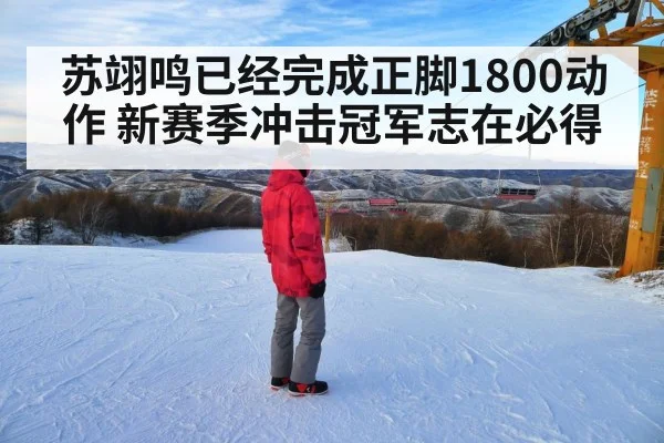 苏翊鸣已经完成正脚1800动作 新赛季冲击冠军志在必得